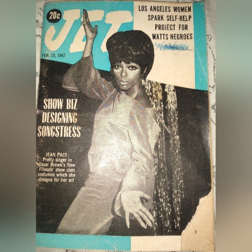 Vintage Jet Magazine February 23, 1967